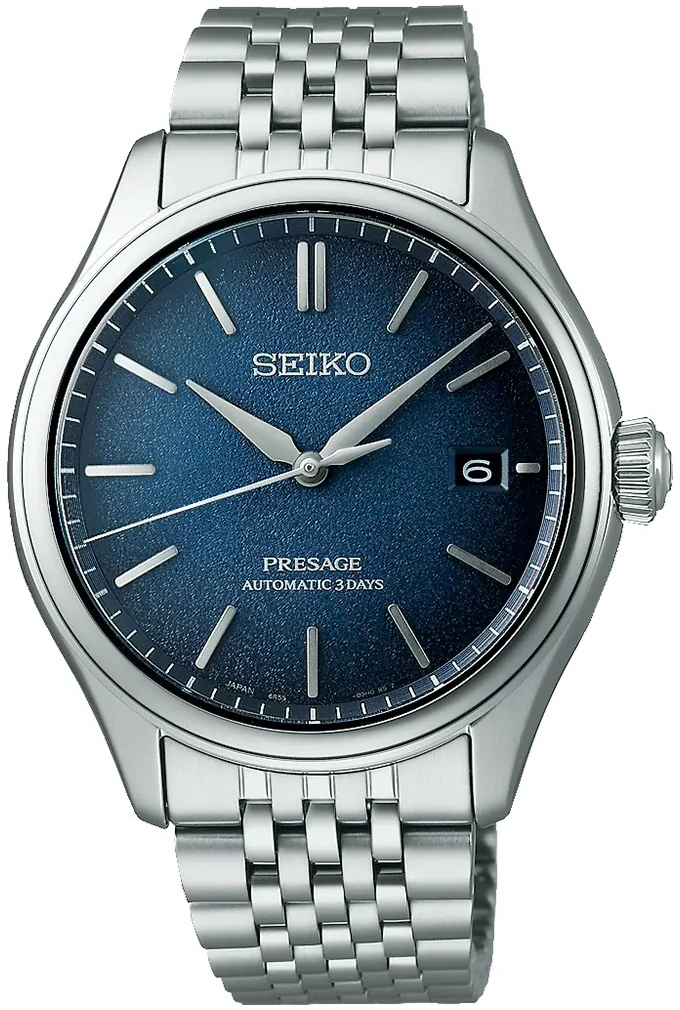 Seiko Herreklokke SPB525J1 Presage Blå/Stål Ø40.2 mm