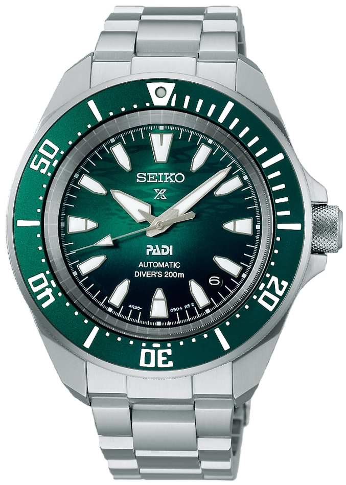 Seiko Herreklokke SRPL53K1 Prospex Grønn/Stål Ø41.7 mm