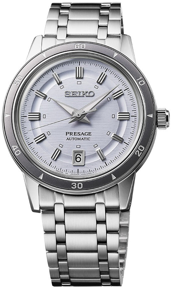 Seiko Herreklokke SRPL73J1 Presage Lilla/Stål Ø39.5 mm