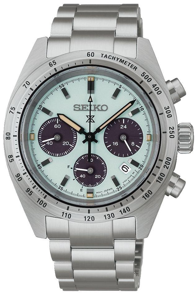 Seiko Herreklokke SSC965P1 Prospex Grønn/Stål Ø39 mm