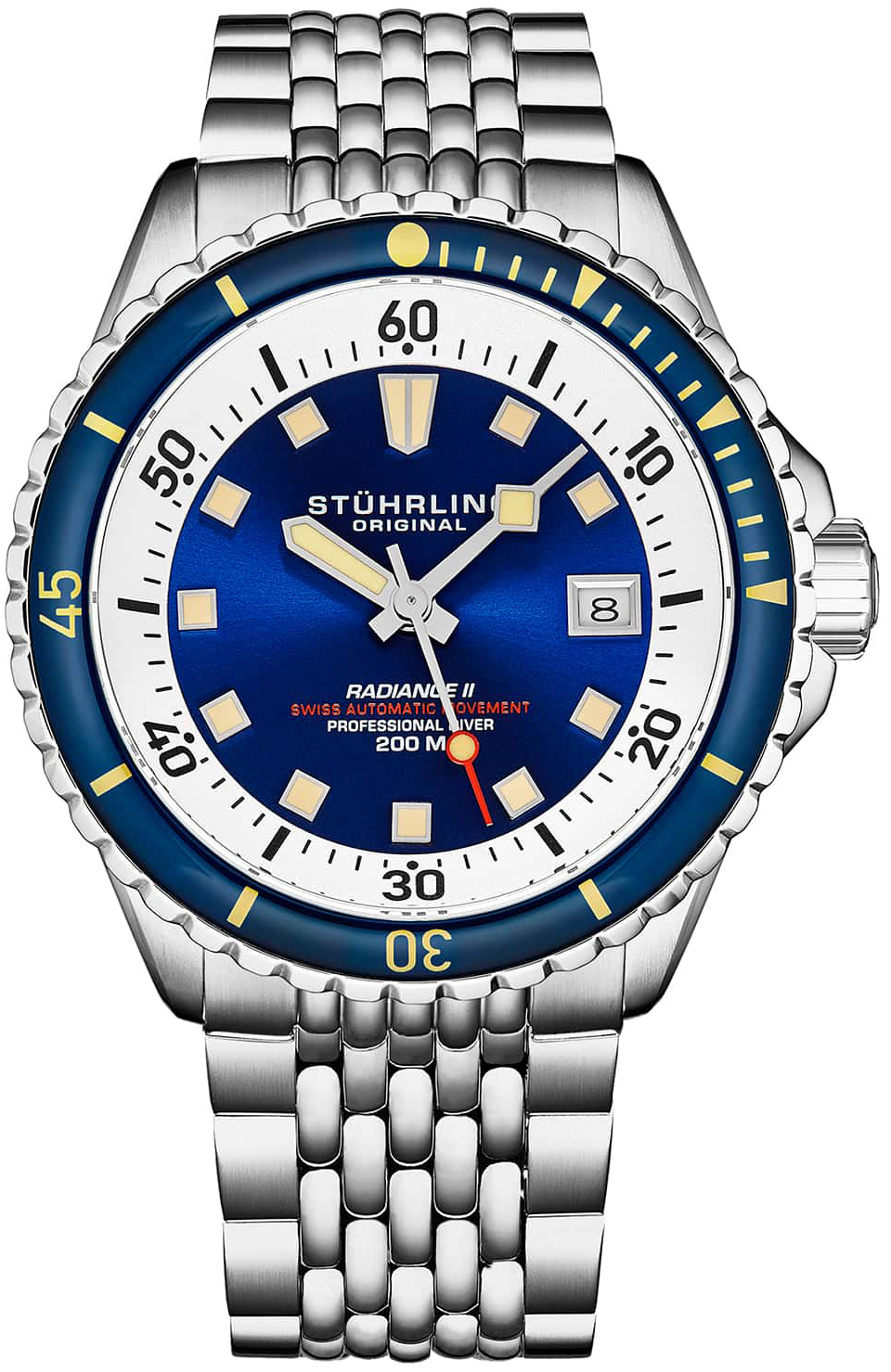 Stührling Original Herreklokke 1009.02 Radiance Blå/Stål Ø42 mm