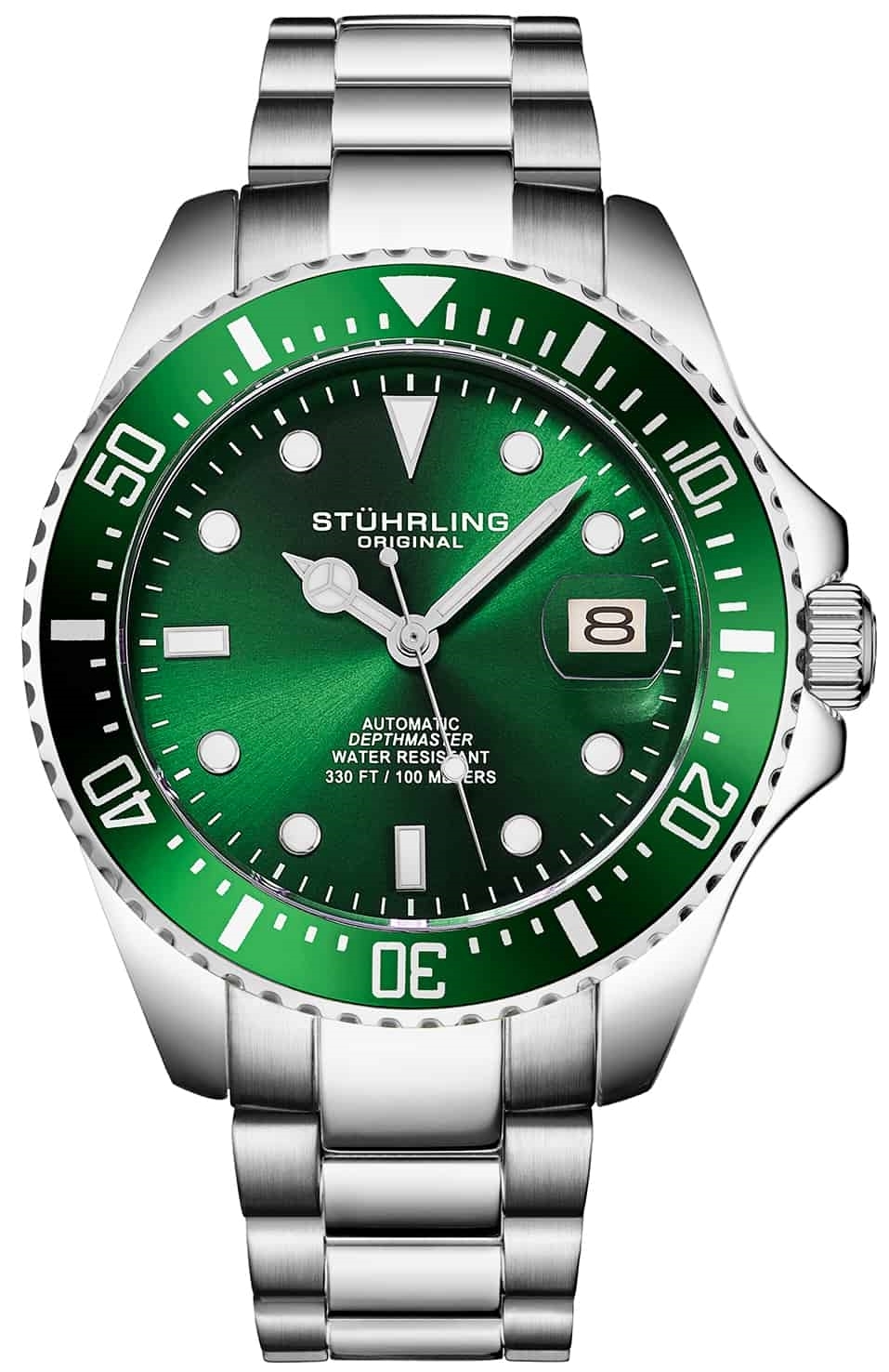 Stührling Original Herreklokke 4048.2 Aquadiver Depthmaster