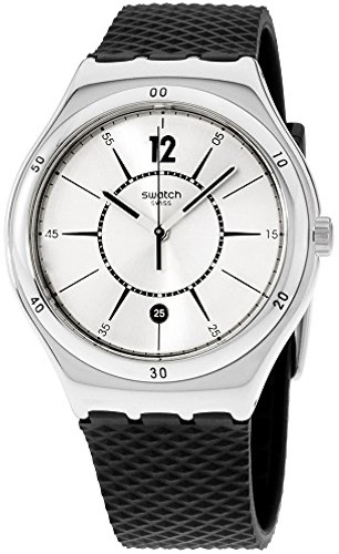 Swatch Herreklokke YWS406 Classic Grå/Gummi Ø41 mm