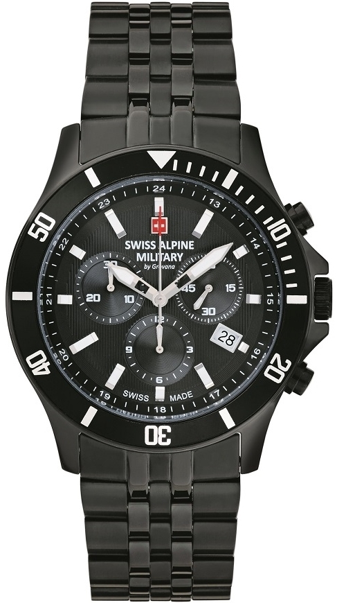 Swiss Alpine Military Herreklokke 7022.9177 Challenger Chrono