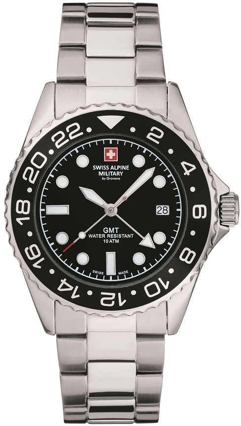 Swiss Alpine Military Herreklokke 7052.1137 Alpine by Grovana
