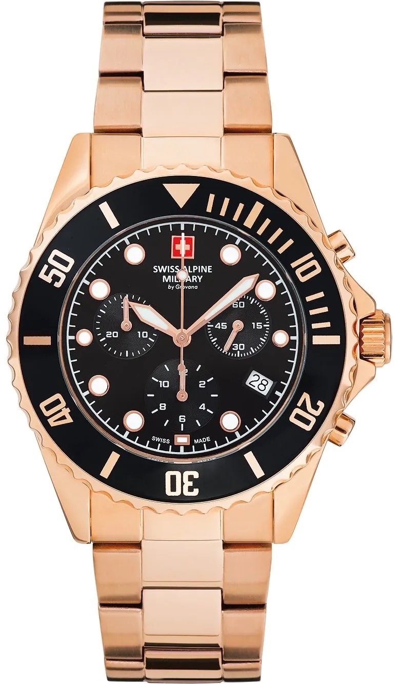 Swiss Alpine Military Herreklokke 7053.9167 Master Diver Chrono
