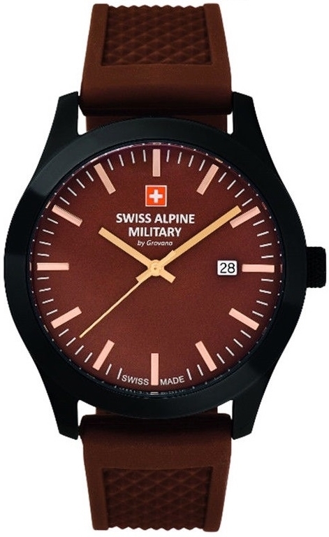 Swiss Alpine Military Herreklokke 7055.1876 Alpine by Grovana