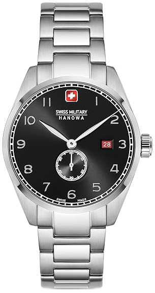 Swiss Military Hanowa Herreklokke SMWGH0000704 Hanowa Sort/Stål Ø42