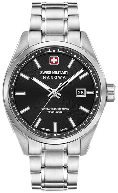 Swiss Military Hanowa Herreklokke SMWGH0004101 Hanowa Sort/Stål Ø41