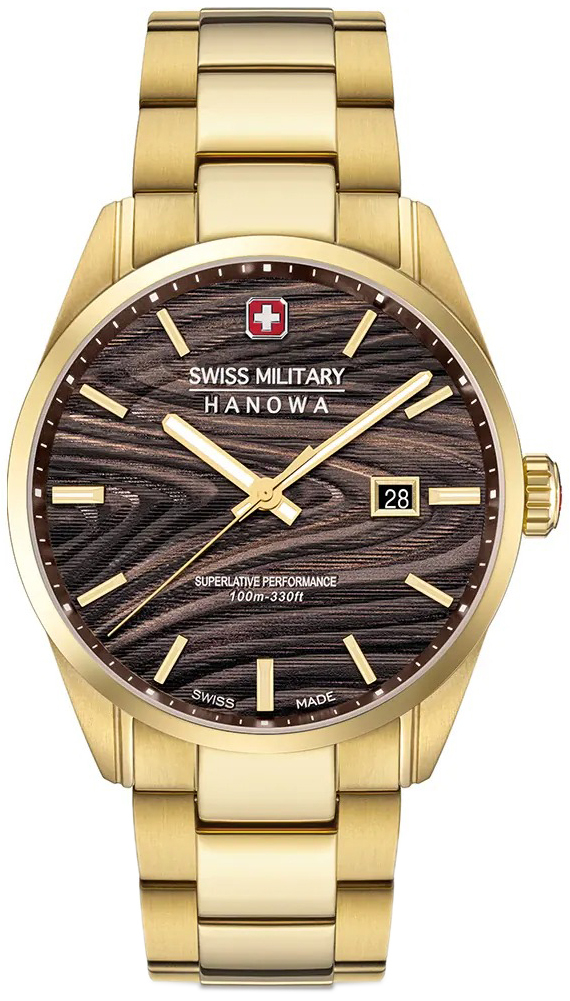 Swiss Military Hanowa Herreklokke SMWGH0006010 Golden Beech