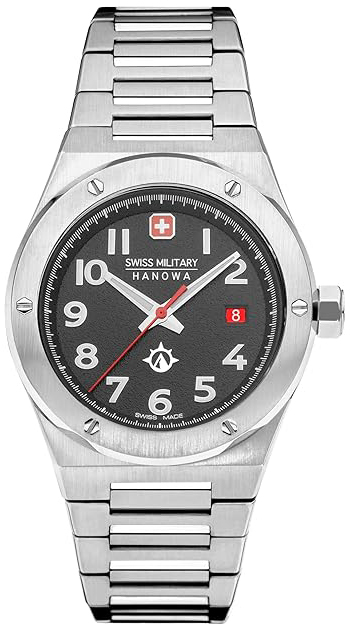 Swiss Military Hanowa Herreklokke SMWGH2101902 Sonoran Grå/Stål