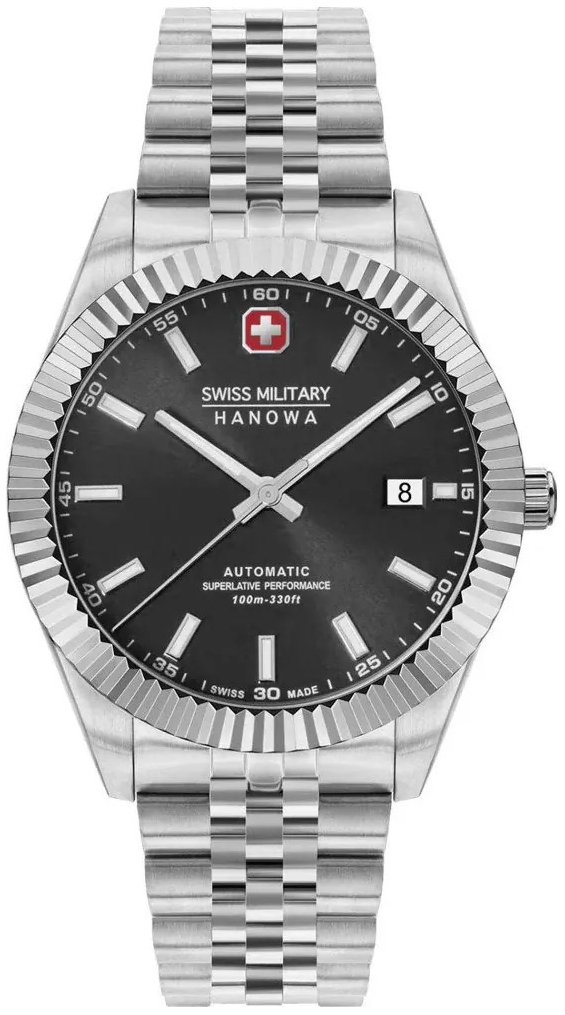 Swiss Military Hanowa Herreklokke SMWGL0002101 Diligenter Sort/Stål