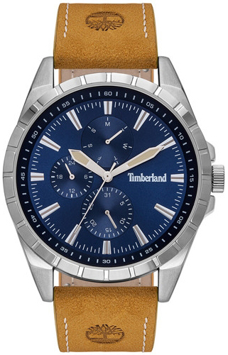 Timberland Herreklokke TBL15909JYS03AS Classic Blå/Lær Ø48 mm