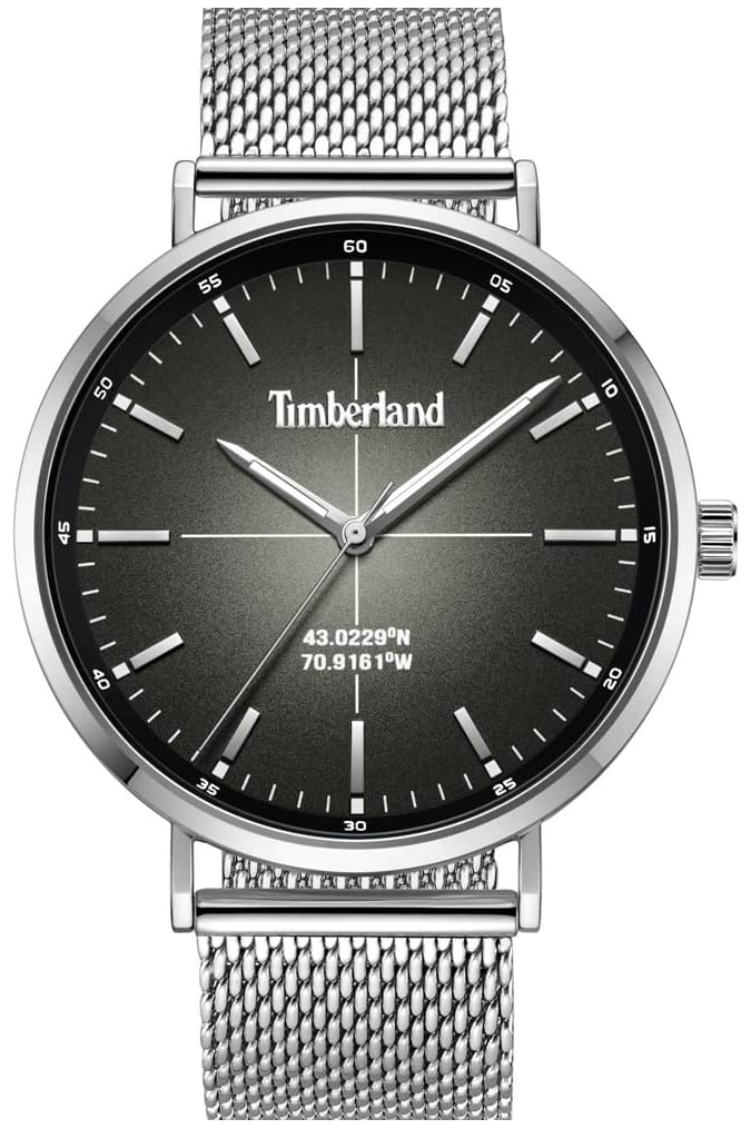 Timberland Herreklokke TDWGG2231103 Rangeley Grå/Stål Ø42 mm