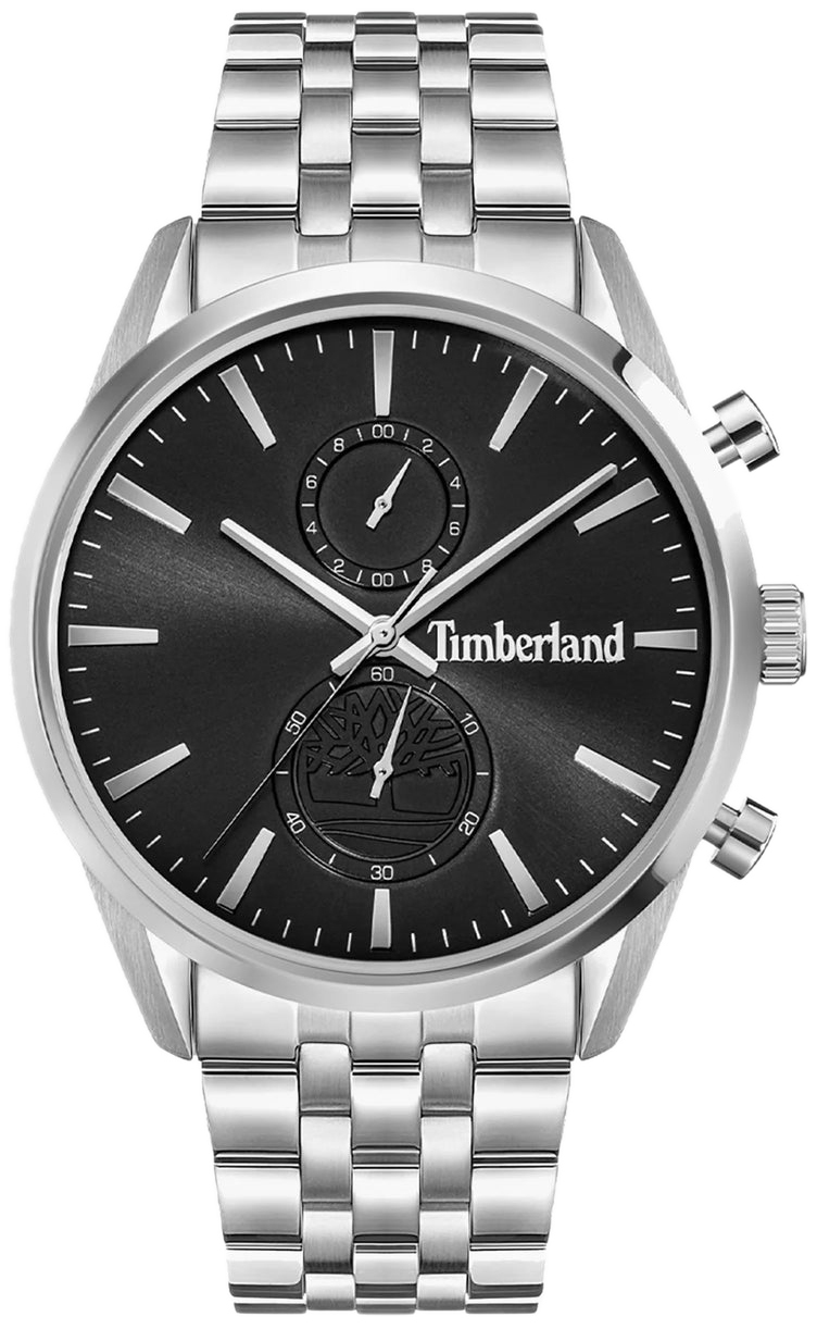 Timberland Herreklokke TDWGI0068702 Sheepscot Sort/Stål Ø43 mm