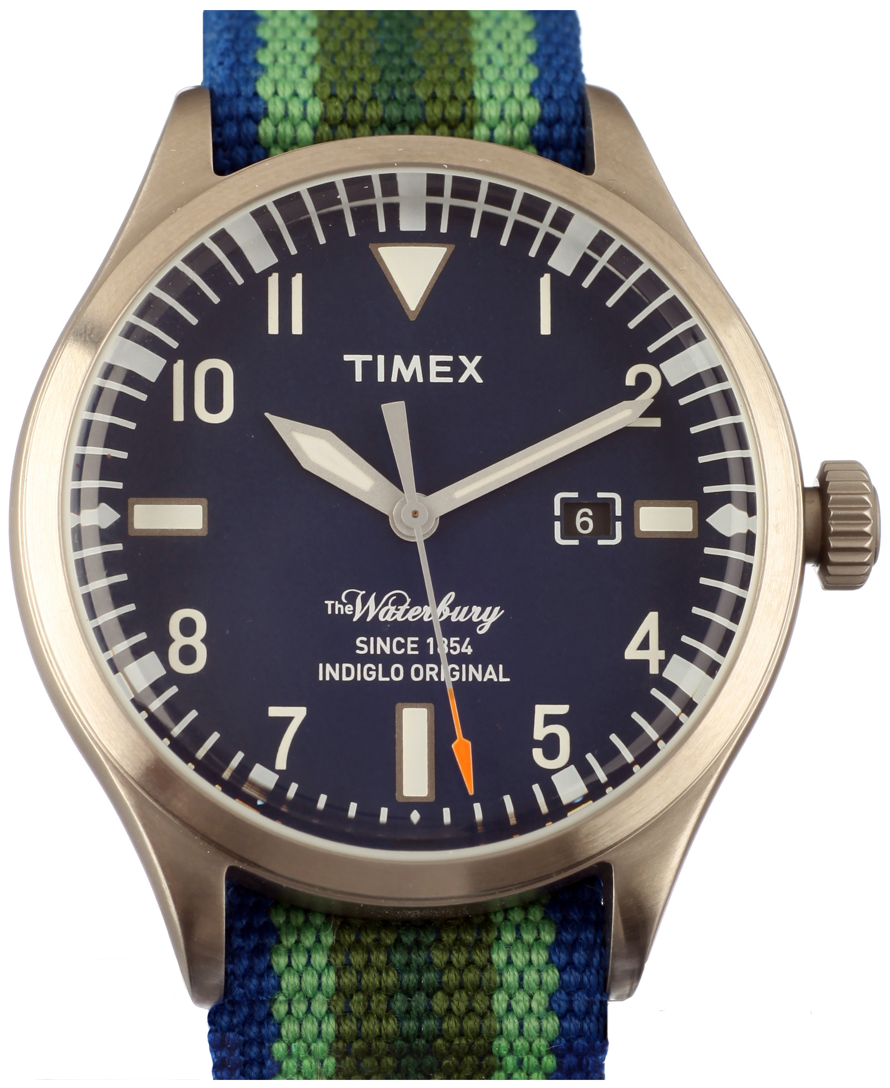 Timex 99999 Herreklokke ABT509 Blå/Tekstil Ø42 mm - Timex