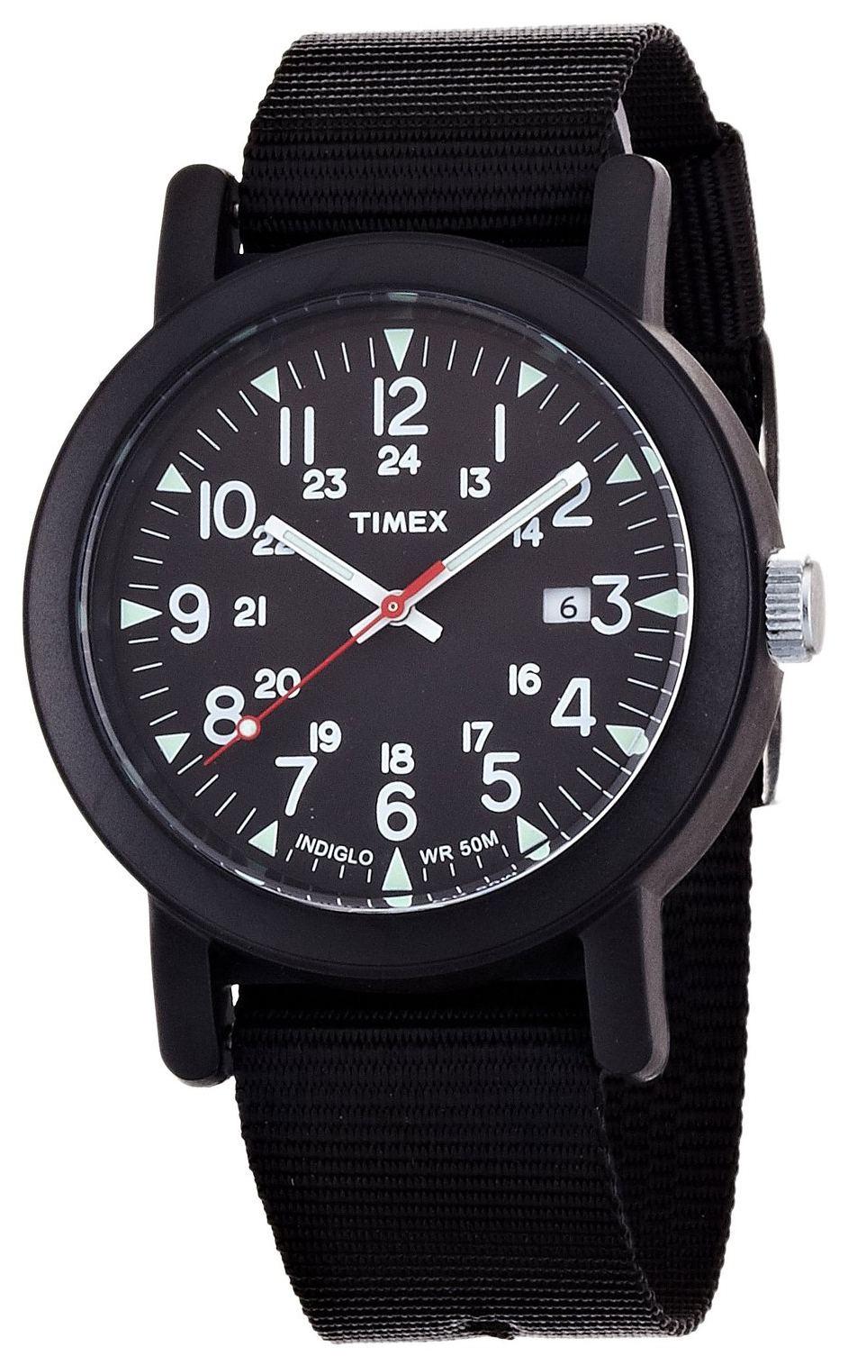 Timex Premium Collection Herreklokke T2N364 Sort/Tekstil Ø38 mm