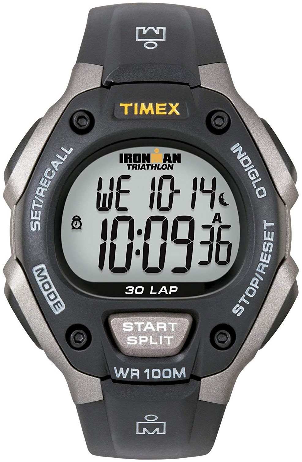 Timex Ironman Herreklokke T5E931SU LCD/Resinplast - Timex