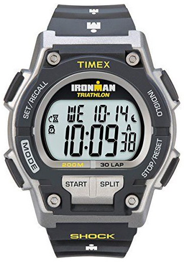 Timex Ironman Herreklokke T5K195SU LCD/Gummi Ø42 mm