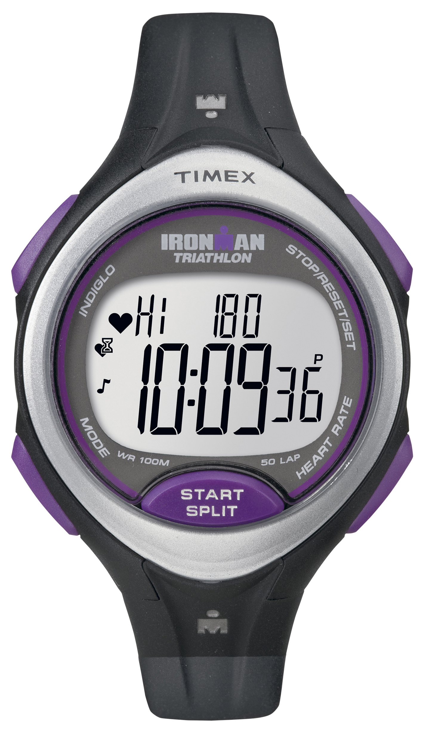 Timex Ironman Dameklokke T5K723 LCD/Resinplast Ø36 mm - Timex