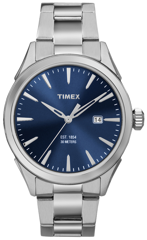 Timex 99999 Herreklokke TW2P96800 Blå/Stål Ø40 mm - Timex