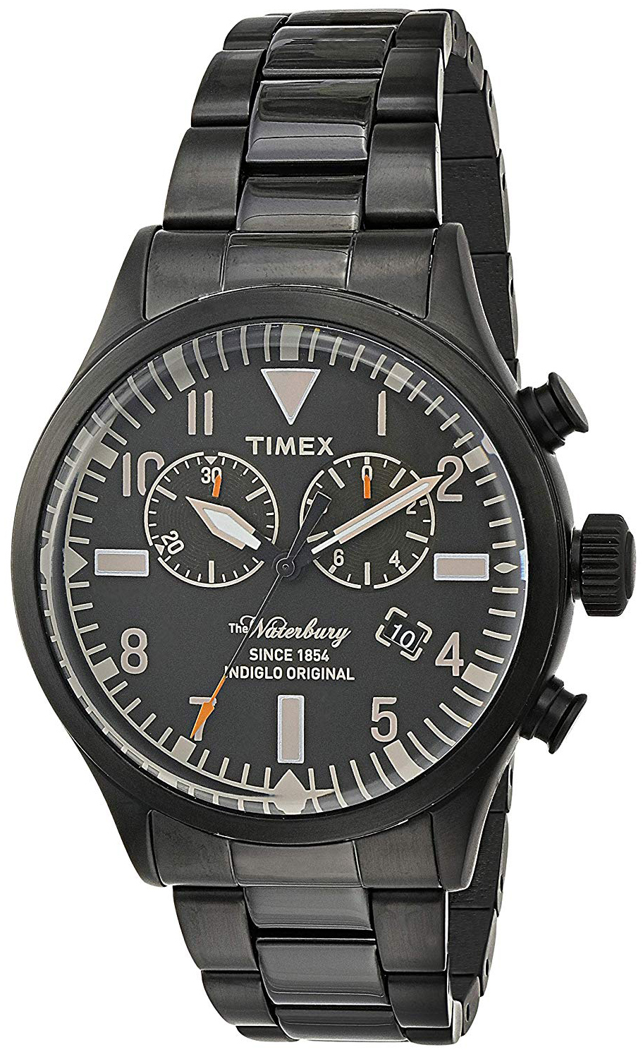 Timex 99999 Herreklokke TW2R25000 Sort/Stål Ø42 mm - Timex