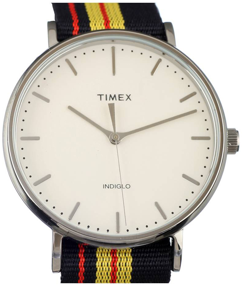 Timex 99999 Herreklokke TW2T97900LG Hvit/Tekstil Ø42 mm - Timex