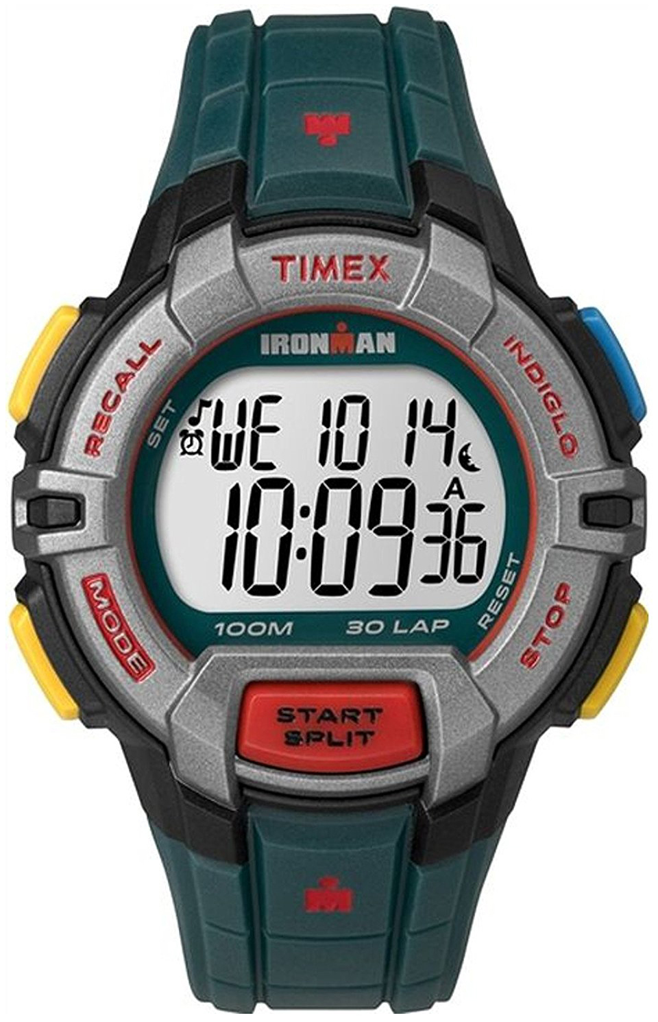 Timex Ironman Herreklokke TW5M02200 LCD/Resinplast Ø45 mm - Timex