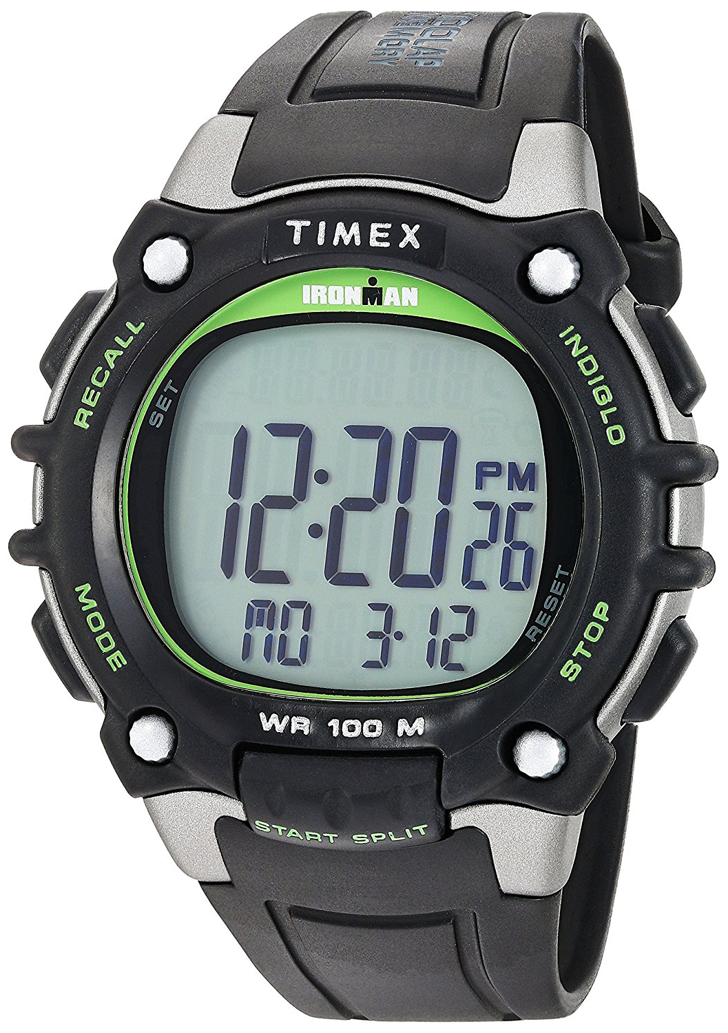 Timex Ironman Herreklokke TW5M03400 LCD/Resinplast Ø44 mm - Timex