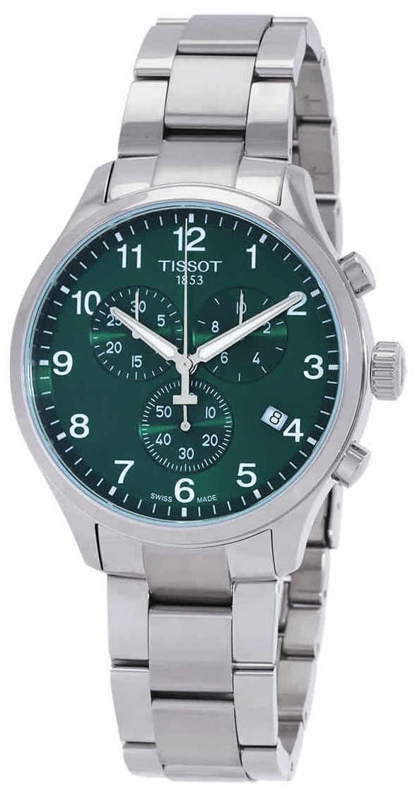 Tissot Herreklokke T116.617.11.092.00 T-Sport Grønn/Stål Ø45 mm