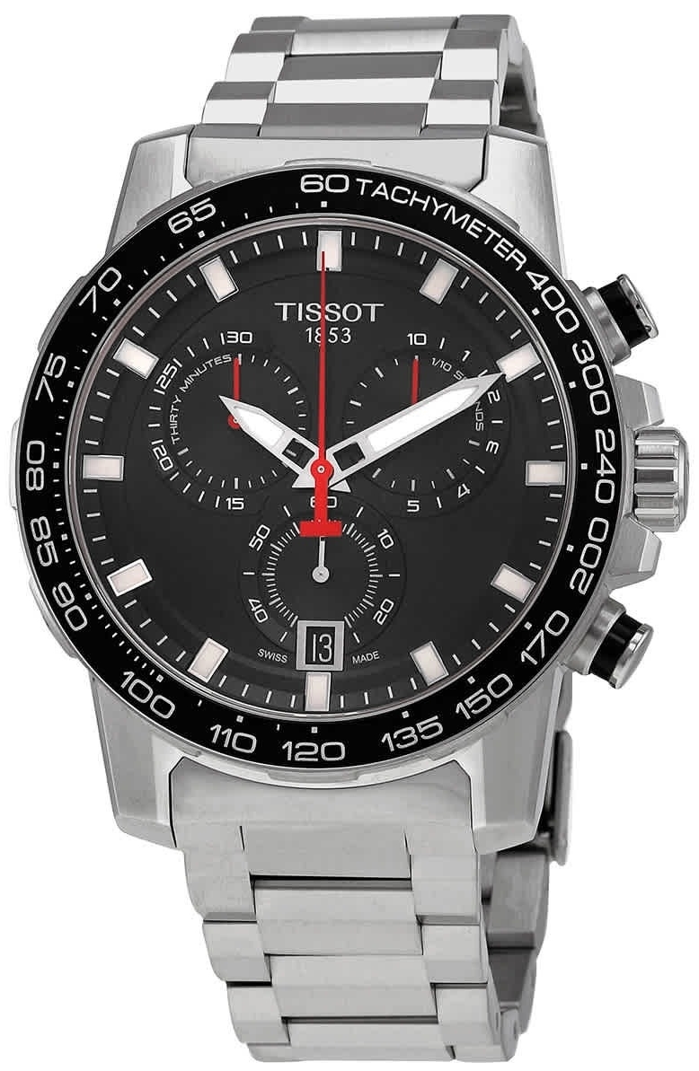 Tissot Herreklokke T125.617.11.051.00 T-Sport Sort/Stål Ø45.5 mm