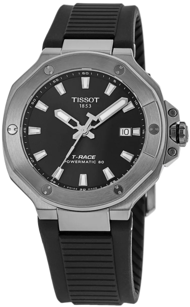 Tissot Herreklokke T141.807.17.051.00 T-Race Sort/Gummi Ø41 mm