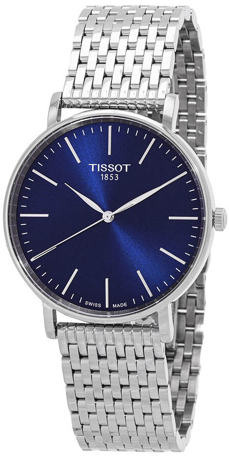 Tissot T143.210.11.041.00 T-Classic Everytime Blå/Stål Ø34 mm
