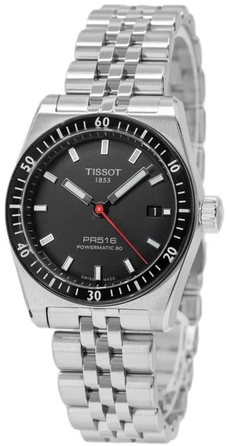 Tissot Herreklokke T149.407.11.051.00 Pr516 Sort/Stål Ø38 mm
