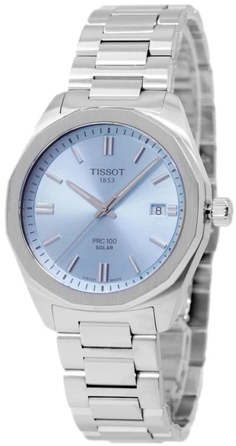 Tissot Herreklokke T151.422.11.351.00 PRC 100 Solar Blå/Stål Ø39 mm