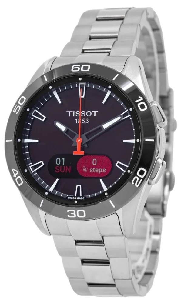 Tissot Herreklokke T153.420.44.051.00 T-Touch Sort/Titan Ø43.75 mm