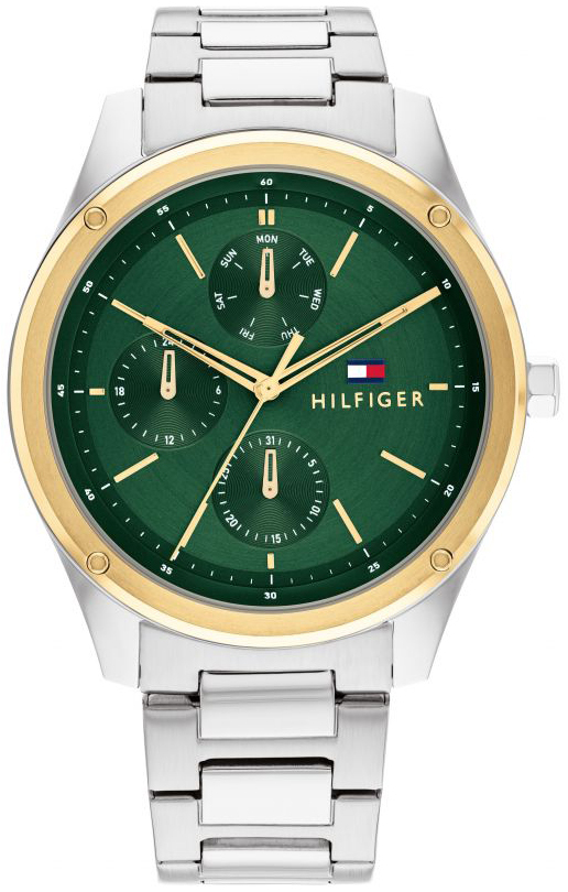 Tommy Hilfiger Herreklokke 1710537 Tyler Grønn/Stål Ø43 mm