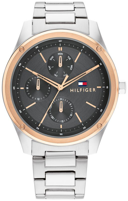 Tommy Hilfiger Herreklokke 1710541 Tyler Grå/Stål Ø43 mm