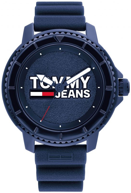 Tommy Hilfiger Herreklokke 1792000 Classic Blå/Gummi Ø45 mm