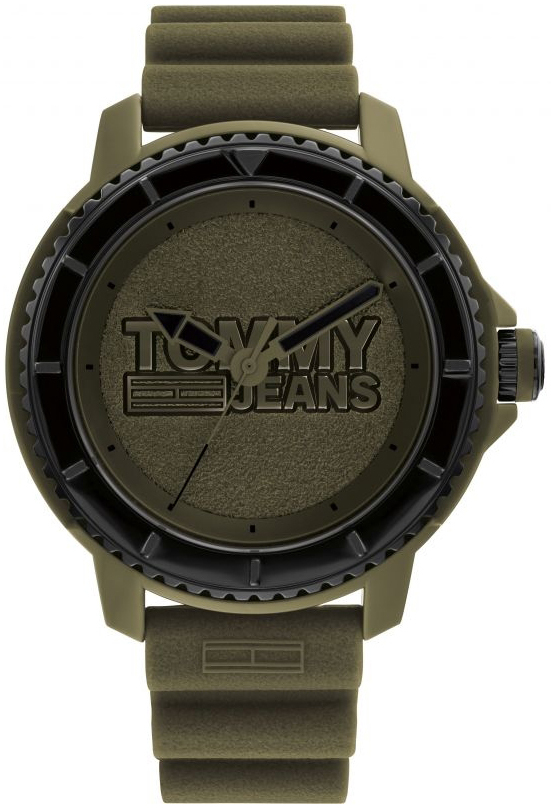 Tommy Hilfiger Herreklokke 1792002 Classic Grønn/Gummi Ø45 mm