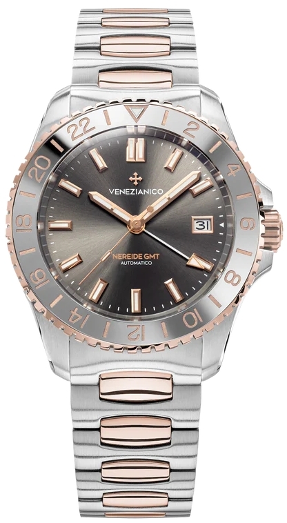 Venezianico Herreklokke 3521510C Nereide GMT Grand Tour
