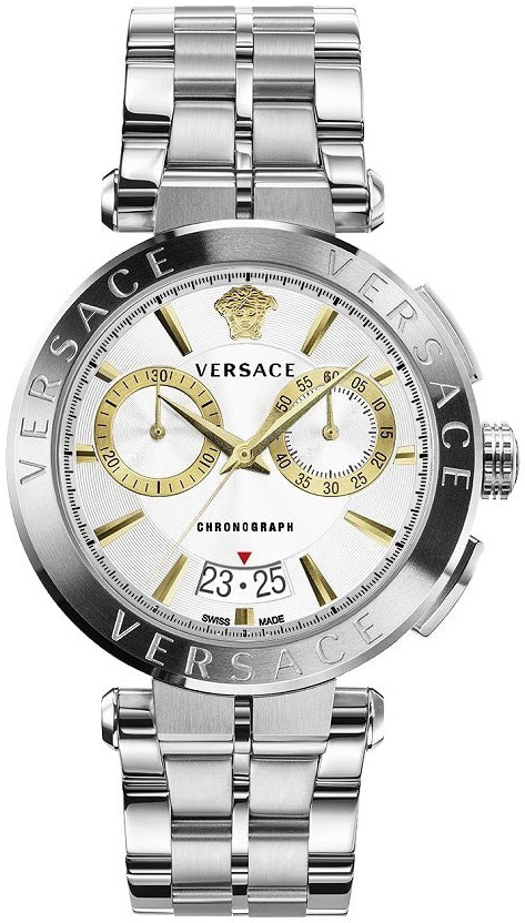 Versace Herreklokke VE1D02323 Aion Sølvfarget/Stål Ø45 mm