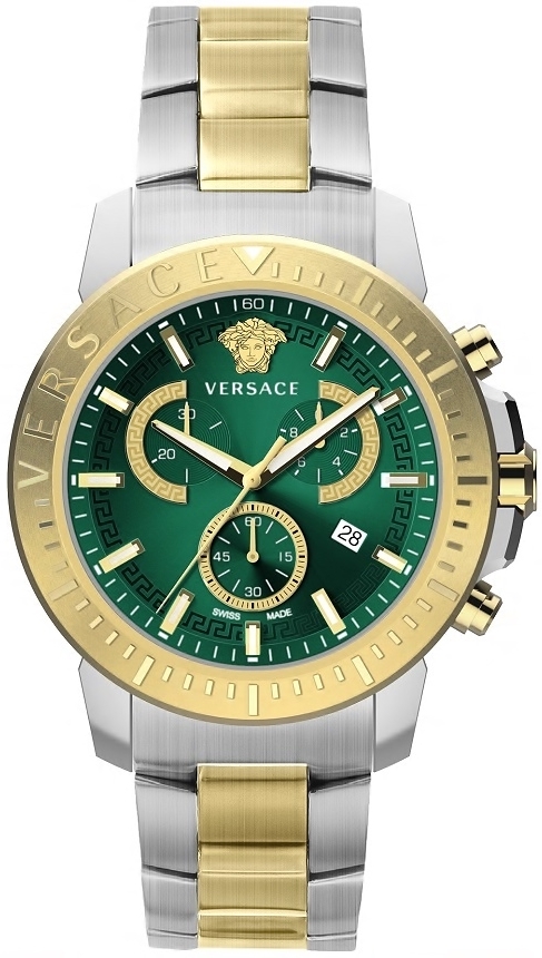 Versace Herreklokke VE2E00421 Grønn/Stål Ø45 mm