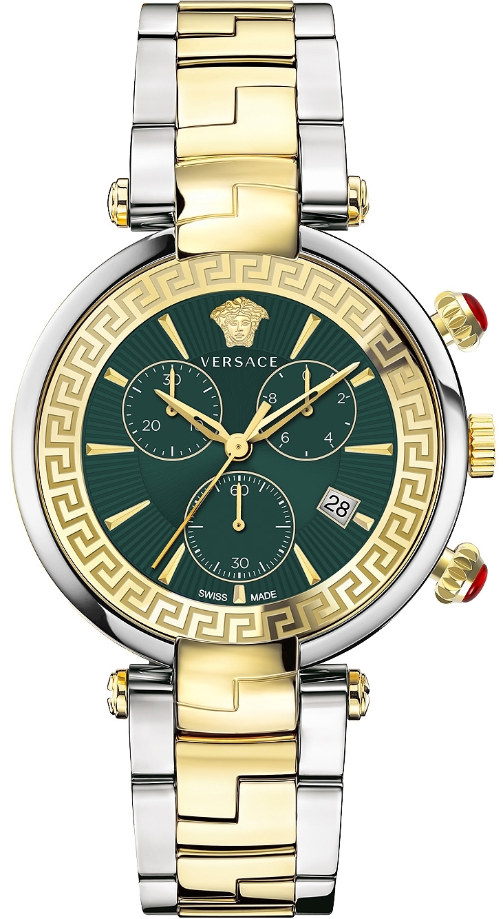 Versace Herreklokke VE2M00521 Revive Grønn/Stål Ø41 mm