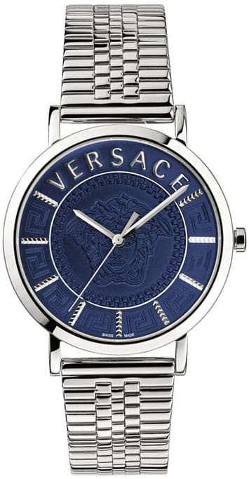 Versace Herreklokke VEJ400821 Essential Blå/Stål Ø40 mm
