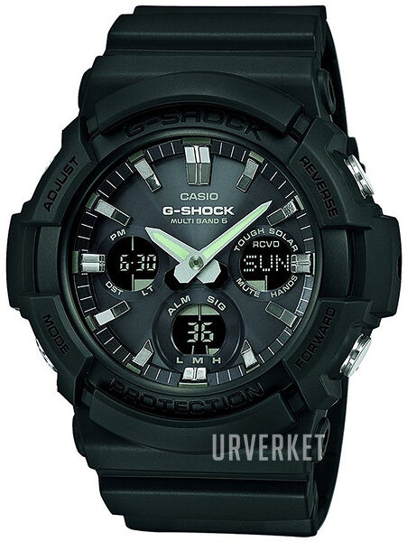 Montre Casio Homme Résine Noire AWG-M100SB-2AER